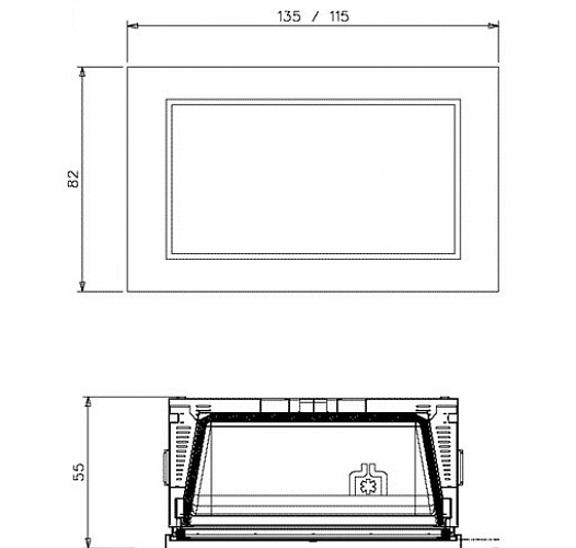 Облицовка PURE inox 80 (EdilKamin)_1