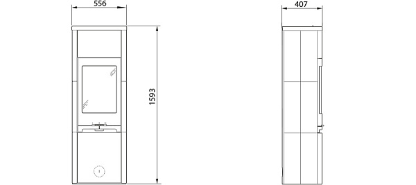 Камины из талькомагнезита Contura 790T_4