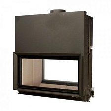 Brunner architektur-kamin tunnel 53/121 lifting, декоративная рама черная